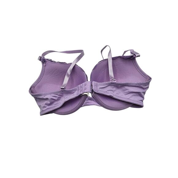 Self Expressions by Maidenform Womens Sz 36D Padded Push Up Bra Light Purple - Picture 3 of 4